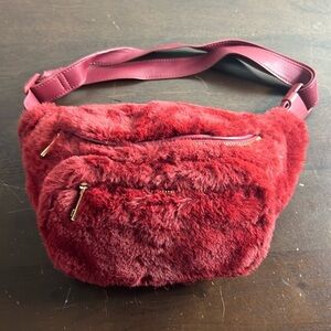 Forever 21 Faux Fur Fanny Pack Brand New Without Tag